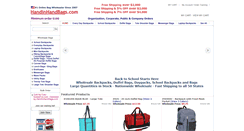 Desktop Screenshot of handinhandbags.com